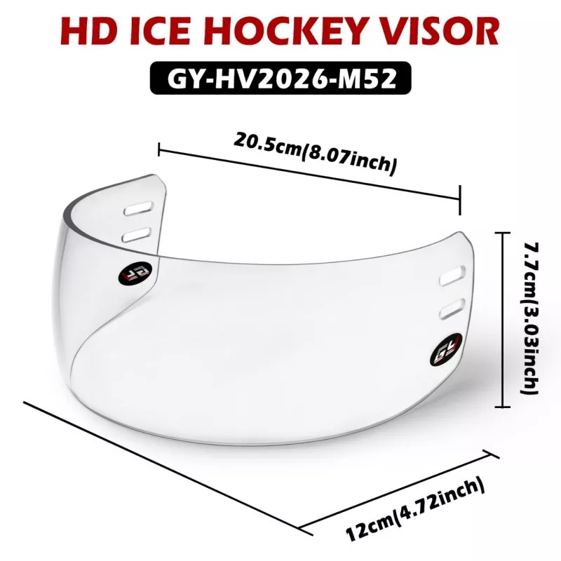 GYHOCKEY عرضه رسمی: سری 2026 HD Hockey Visor اکنون در سطح جهانی در دسترس است